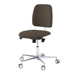 Podologiczne krzesło RUCK STOOL dynamic, comfort, CPL Orzech, espresso, długi